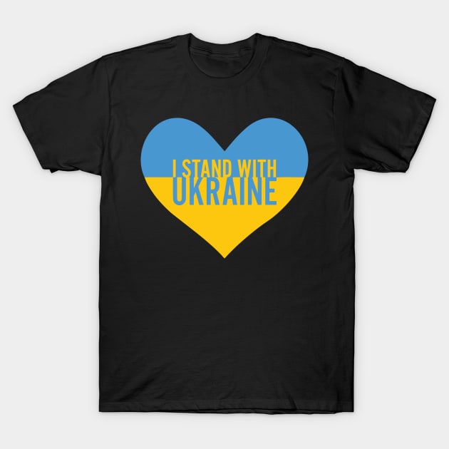 I Stand With Ukraine T-Shirt by sparkling-in-silence